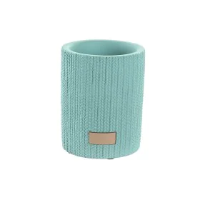 Glass DKD Home Decor Cement Green 8 x 8 x 10 cm by DKD Home Decor, Stands and dispensers - Ref: S3041013, Price: 8,42 €, Disc...