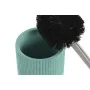 Brosse de salle de wc DKD Home Decor Ciment Acier inoxydable Vert 10 x 10 x 36 cm de DKD Home Decor, Accessoires pour wc - Ré...