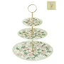 Coupe à fruits DKD Home Decor Vert Beige Métal Porcelaine 27 x 27 x 34 cm de DKD Home Decor, Bols et tasses - Réf : S3041030,...