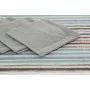 Tablecloth and napkins DKD Home Decor 2 Units 150 x 150 x 0,5 cm Grey Sky blue by DKD Home Decor, Party items - Ref: S3041055...