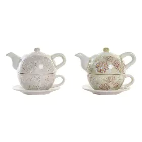 Teapot DKD Home Decor Cup 750 ml Dolomite (2 Units) by DKD Home Decor, Tea and coffee sets - Ref: S3041088, Price: 20,57 €, D...