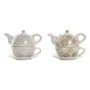 Teapot DKD Home Decor Cup 750 ml Dolomite (2 Units) by DKD Home Decor, Tea and coffee sets - Ref: S3041088, Price: 20,57 €, D...