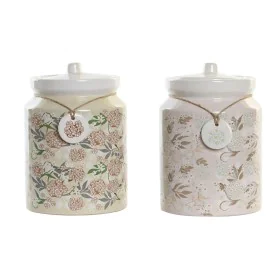 Tin DKD Home Decor 15 x 15 x 21 cm Dolomite Traditional (2 Units) by DKD Home Decor, Food storage - Ref: S3041094, Price: 32,...