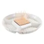 Bandeja de Aperitivos DKD Home Decor 23,5 x 23,5 x 3 cm Multicolor Gres de DKD Home Decor, Platos y fuentes - Ref: S3041107, ...