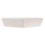 bandeja de aperitivos DKD Home Decor 21,5 x 21,5 x 1 cm Bege Branco Grés Tradicional de DKD Home Decor, Pratos e fontes - Ref...