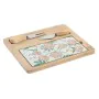 Plateau apéritif DKD Home Decor 24,5 x 20 x 1,2 cm Beige Vert Grès de DKD Home Decor, Plats et plateaux - Réf : S3041116, Pri...