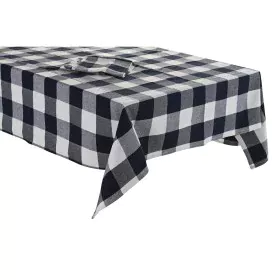 Toalha e guardanapos DKD Home Decor 250 x 150 x 0,5 cm Azul Branco de DKD Home Decor, Toalhas - Ref: S3041168, Preço: 32,05 €...