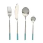 Cutlery DKD Home Decor Blue Silver Stainless steel 16 Pieces by DKD Home Decor, Cutlery sets - Ref: S3041177, Price: 26,51 €,...