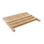 Scolapasta da Cucina Pieghevole DKD Home Decor 42 x 27,5 x 38 cm Naturale di DKD Home Decor, Scolapasta - Rif: S3041264, Prez...