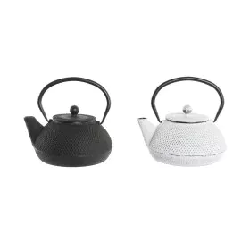 Tetera DKD Home Decor Negro Acero Inoxidable Blanco (2 Unidades) de DKD Home Decor, Servicio de té y café - Ref: S3041340, Pr...