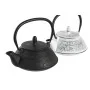 Teapot DKD Home Decor Black Stainless steel White (2 Units) by DKD Home Decor, Tea and coffee sets - Ref: S3041340, Price: 57...