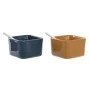 Conjunto para Aperitivos DKD Home Decor 31 x 21 x 6 cm Porcelana Multicolor 6 Peças de DKD Home Decor, Pratos e fontes - Ref:...