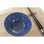 Set de Sushi DKD Home Decor 14,5 x 14,5 x 31 cm Negro Azul Gres Oriental (16 Piezas) de DKD Home Decor, Platos y fuentes - Re...