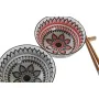 Conjunto de sushi DKD Home Decor 30 x 21 x 7 cm Multicolor Mandala Grés Oriental (6 Peças) de DKD Home Decor, Pratos e fontes...