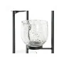 Bougeoir DKD Home Decor Verre Noir Transparent 18 x 18 x 76 cm Fer de DKD Home Decor, Bougeoirs et chandeliers - Réf : S30414...