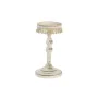 Portavelas DKD Home Decor Metal Blanco 13 x 13 x 25 cm de DKD Home Decor, Candelabros y portavelas - Ref: S3041456, Precio: 1...