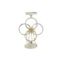 Portavelas DKD Home Decor 24 x 13 x 34 cm Metal Blanco de DKD Home Decor, Candelabros y portavelas - Ref: S3041458, Precio: 2...