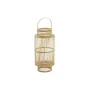 Castiçais DKD Home Decor Cristal Bambu (26 x 26 x 69 cm) de DKD Home Decor, Candelabros e suportes para velas - Ref: S3041460...