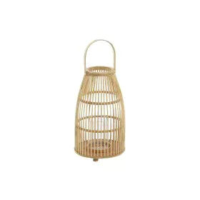 Bougeoir DKD Home Decor Verre Bambou (25 x 25 x 56 cm) de DKD Home Decor, Bougeoirs et chandeliers - Réf : S3041461, Prix : 2...