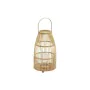 Castiçais DKD Home Decor Cristal Bambu (25 x 25 x 56 cm) de DKD Home Decor, Candelabros e suportes para velas - Ref: S3041461...