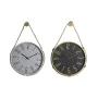 Reloj de Pared DKD Home Decor 40 x 4,5 x 55 cm Cuerda Hierro (2 Unidades) de DKD Home Decor, Relojes de pared - Ref: S3041485...