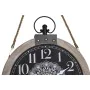 Horloge de table DKD Home Decor 40 x 6,5 x 46 cm Noir Blanc Fer Mandala Bois MDF (2 Unités) de DKD Home Decor, Pendulettes de...