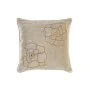 Coussin DKD Home Decor Doré 45 x 10 x 45 cm Fleurs de DKD Home Decor, Coussins - Réf : S3041519, Prix : 24,05 €, Remise : %