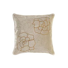 Almofada DKD Home Decor Dourado 45 x 10 x 45 cm Bloemen de DKD Home Decor, Almofadas - Ref: S3041519, Preço: 24,05 €, Descont...