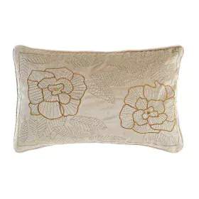 Almofada DKD Home Decor Dourado 50 x 10 x 30 cm Bloemen de DKD Home Decor, Almofadas - Ref: S3041520, Preço: 20,26 €, Descont...