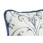 Cushion DKD Home Decor Blue White Squared Flowers Neoclassical 45 x 10 x 45 cm by DKD Home Decor, Cushions - Ref: S3041527, P...