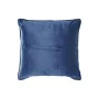 Kissen DKD Home Decor Blau Weiß karriert Blomster Neoklassisch 45 x 10 x 45 cm von DKD Home Decor, Zierkissen - Ref: S3041527...