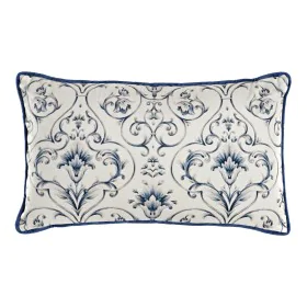 Almofada DKD Home Decor Azul 50 x 10 x 30 cm Bloemen de DKD Home Decor, Almofadas - Ref: S3041528, Preço: 13,81 €, Desconto: %