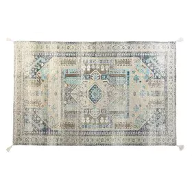 Carpet DKD Home Decor Aged finish Blue Cotton Arab (120 x 180 x 1 cm) by DKD Home Decor, Rugs - Ref: S3041534, Price: 40,69 €...