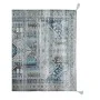 Alfombra DKD Home Decor Acabado envejecido Azul Algodón Árabe (120 x 180 x 1 cm) de DKD Home Decor, Alfombras infantiles - Re...