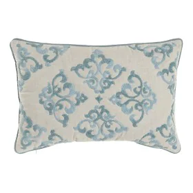 Housse de coussin DKD Home Decor 60 x 1 x 40 cm Bleu Traditionnel de DKD Home Decor, Housses de coussin - Réf : S3041553, Pri...