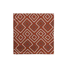 Cushion cover DKD Home Decor Terracotta Geometric 50 x 1 x 50 cm by DKD Home Decor, Cushion Covers - Ref: S3041558, Price: 21...