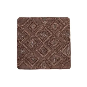 Funda de cojín DKD Home Decor Marrón Rombos 50 x 1 x 50 cm de DKD Home Decor, Fundas - Ref: S3041560, Precio: 20,93 €, Descue...