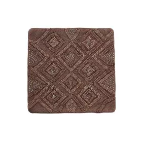 Capa de travesseiro DKD Home Decor Castanho Losangos 50 x 1 x 50 cm de DKD Home Decor, Capas - Ref: S3041560, Preço: 20,93 €,...