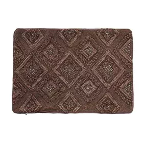 Housse de coussin DKD Home Decor 60 x 1 x 40 cm Marron Losanges de DKD Home Decor, Housses de coussin - Réf : S3041561, Prix ...