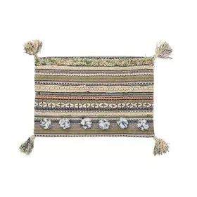 Cushion cover DKD Home Decor 60 x 1 x 40 cm Multicolour Fringe by DKD Home Decor, Cushion Covers - Ref: S3041585, Price: 20,1...