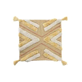 Housse de coussin DKD Home Decor Jaune 50 x 1 x 50 cm de DKD Home Decor, Housses de coussin - Réf : S3041586, Prix : 20,12 €,...