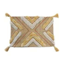 Housse de coussin DKD Home Decor 60 x 1 x 40 cm Jaune de DKD Home Decor, Housses de coussin - Réf : S3041587, Prix : 20,12 €,...