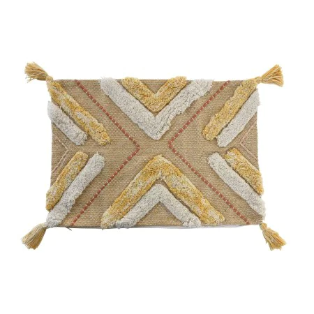 Cushion cover DKD Home Decor 60 x 1 x 40 cm Yellow by DKD Home Decor, Cushion Covers - Ref: S3041587, Price: 17,63 €, Discoun...