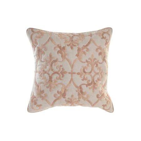 Coussin DKD Home Decor 50 x 15 x 50 cm Beige Rose Aluminium Traditionnel 50 x 1 x 50 cm de DKD Home Decor, Coussins - Réf : S...