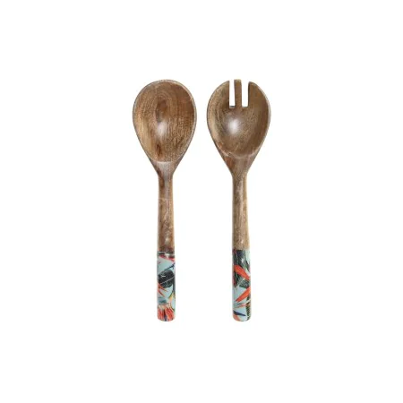 Set of Kitchen Utensils DKD Home Decor 6 x 2 x 32 cm 7 x 2 x 28 cm Mango wood by DKD Home Decor, Spatulas - Ref: S3041686, Pr...