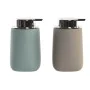 Soap Dispenser DKD Home Decor 9 x 9 x 14,5 cm Beige Mint ABS Dolomite (2 Units) by DKD Home Decor, Stands and dispensers - Re...