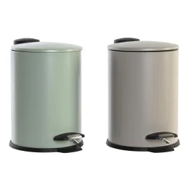 Poubelle à pédale DKD Home Decor Beige Vert 3 L Urbaine (2 Unités) de DKD Home Decor, Poubelles - Réf : S3041715, Prix : 18,3...