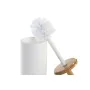 Scopino per il Bagno DKD Home Decor 9 x 9 x 35,5 cm Naturale Bianco polipropilene di DKD Home Decor, Accessori per wc - Rif: ...