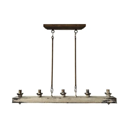 Candeeiro de teto DKD Home Decor Abeto Metal Vintage (111,5 x 12 x 88 cm) de DKD Home Decor, Iluminação suspensa - Ref: S3041...