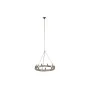 Suspension DKD Home Decor Blanc Marron Bois Métal Sapin 40 W Vintage Finition vieillie 220 V 78 x 78 x 13 cm de DKD Home Deco...